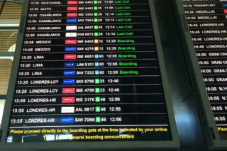 voyage, vol, avion, Lima, boarding,