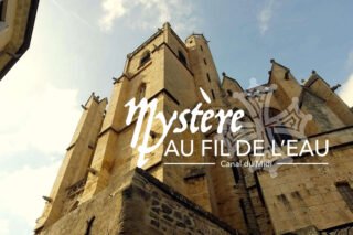 péniche, canal du Midi, vacances, France