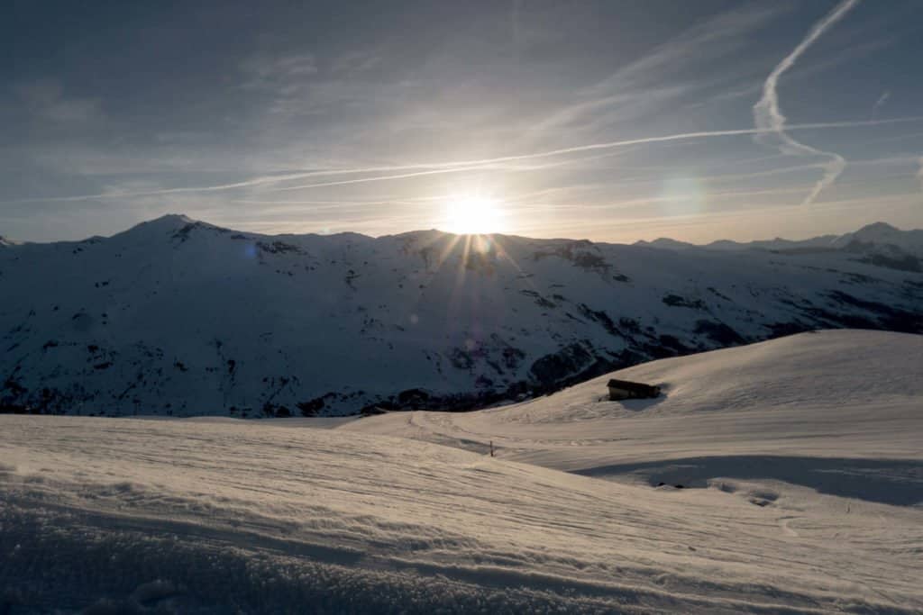 Alpes, Menuires, montagne, zen ski, yoga, yogiski