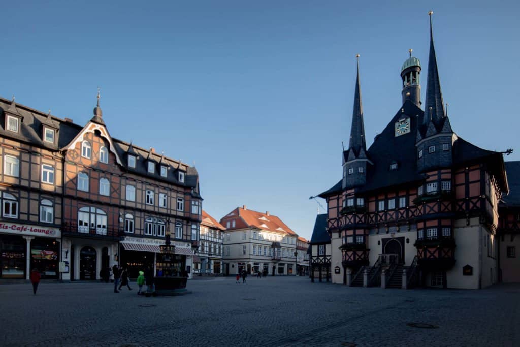 Allemagne, voyage, Harz, nature, colombage, parc, réserve, train à vapeur