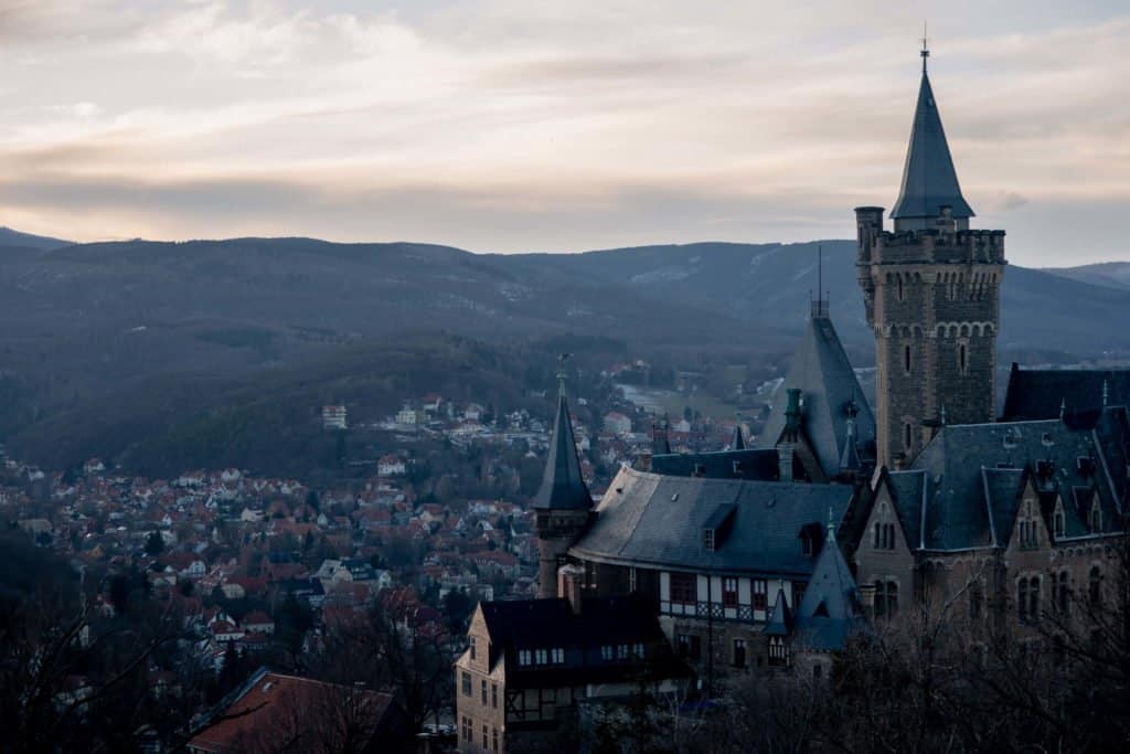 Allemagne, voyage, Harz, nature, colombage, parc, réserve, train à vapeur