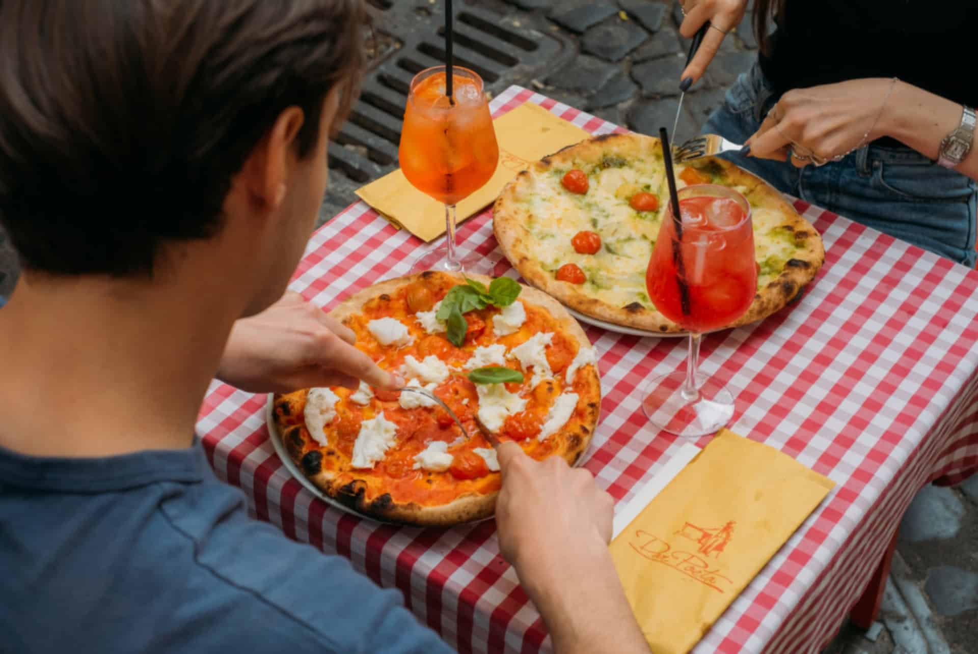 ou manger une bonne pizza a rome dar poeta