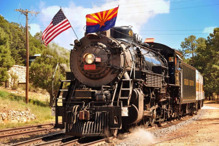 Billet de train pour le Grand Canyon Railway