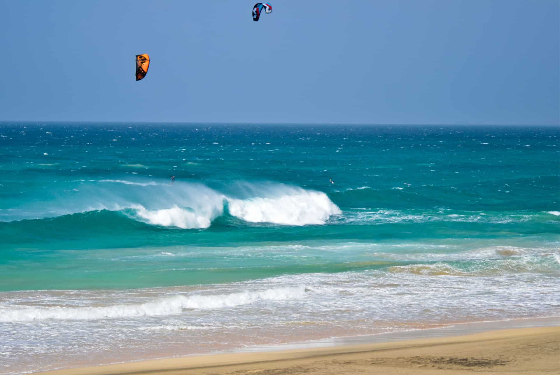 kite surf au cap vert