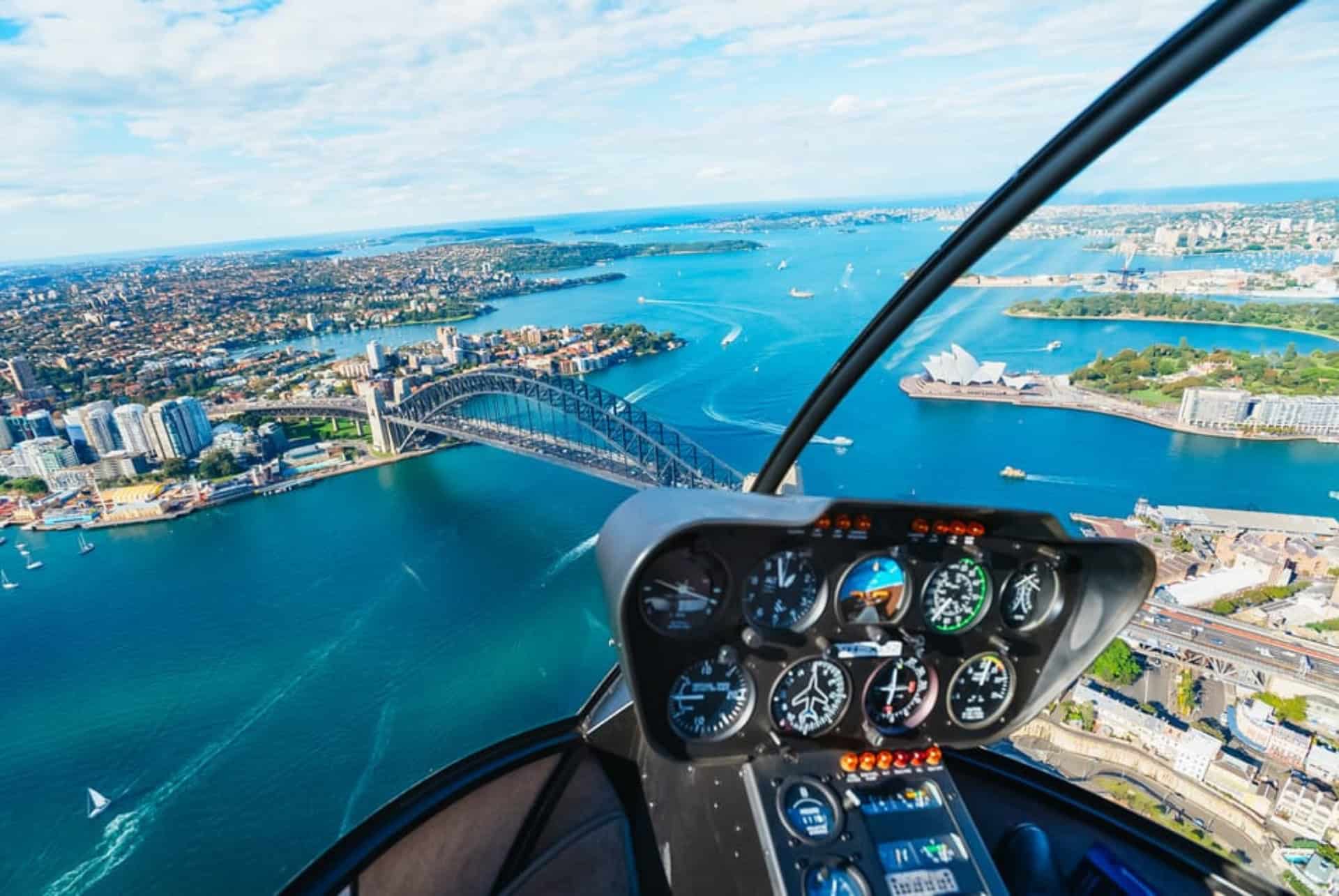 vol en helicoptere a sydney