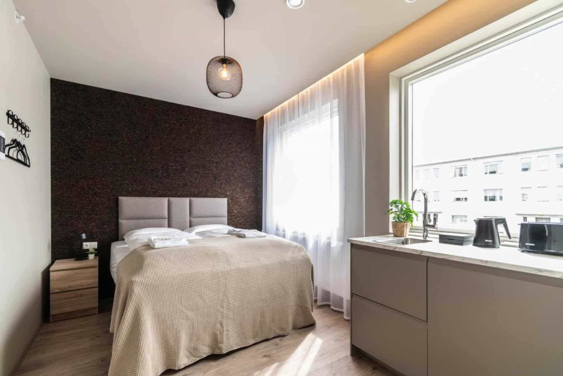 frost apartements reykjavik chambre