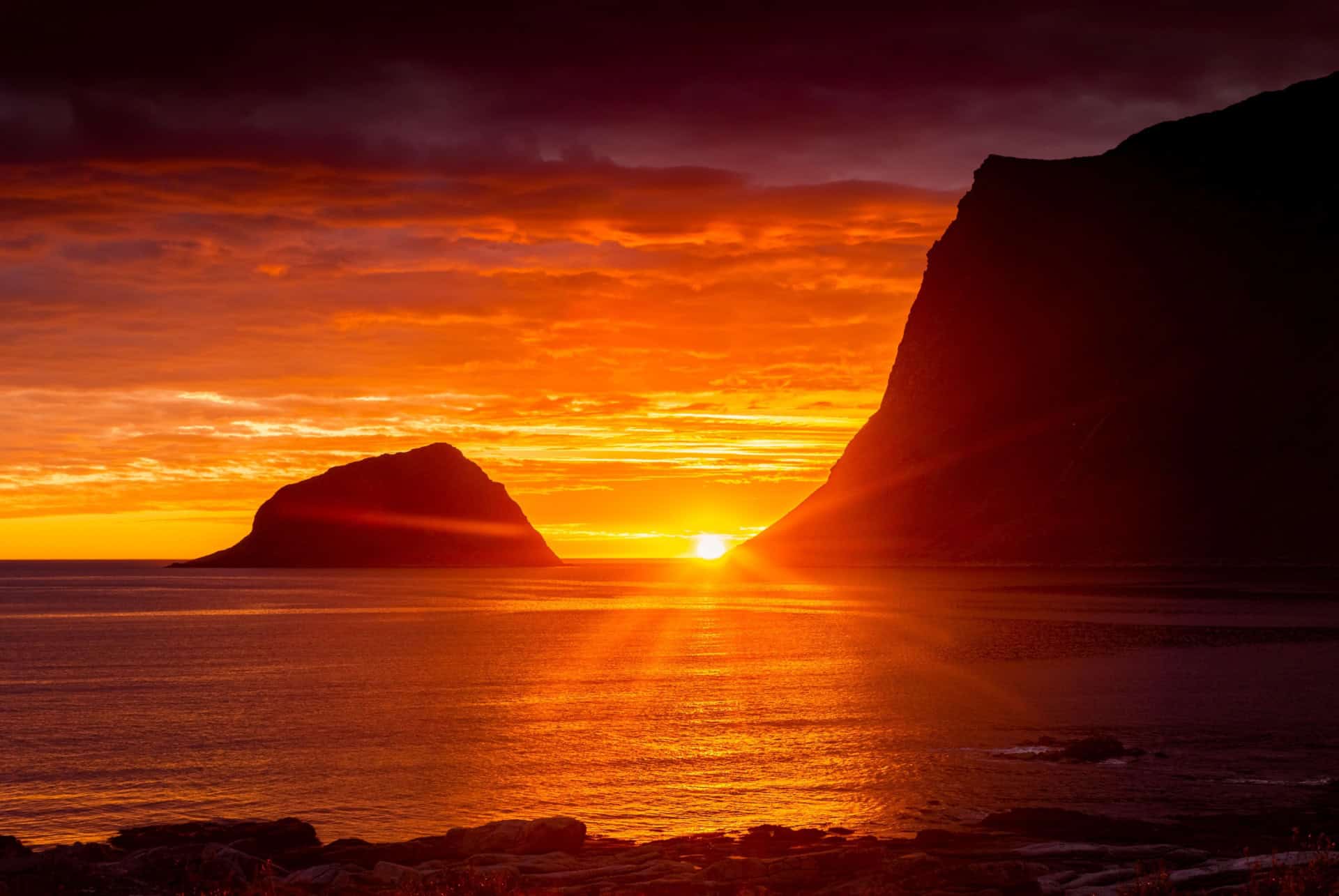islande soleil de minuit