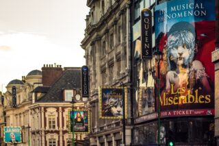 comedies musicales west end londres