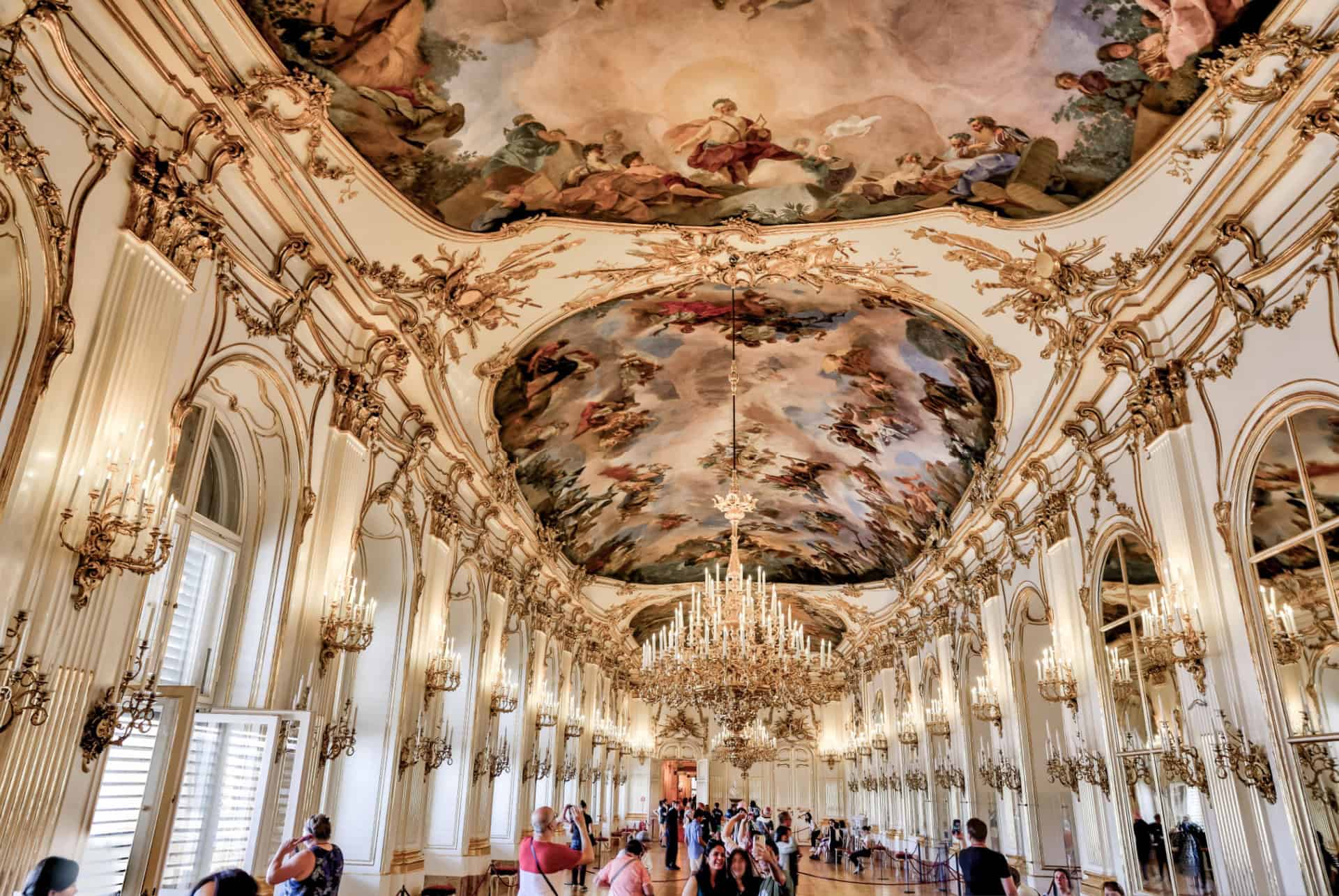 interieur chateau de schonbrunn