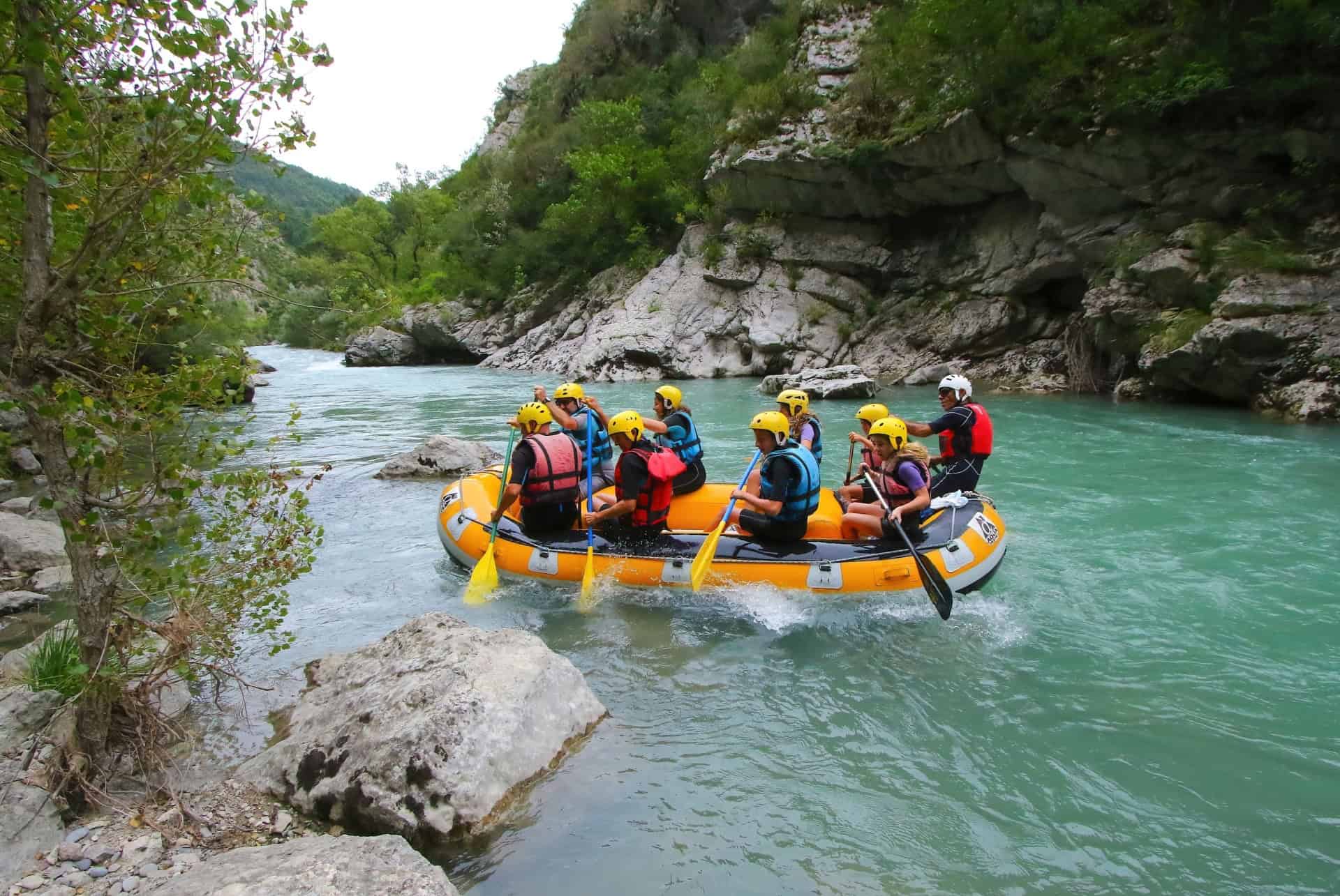 rafting castellane