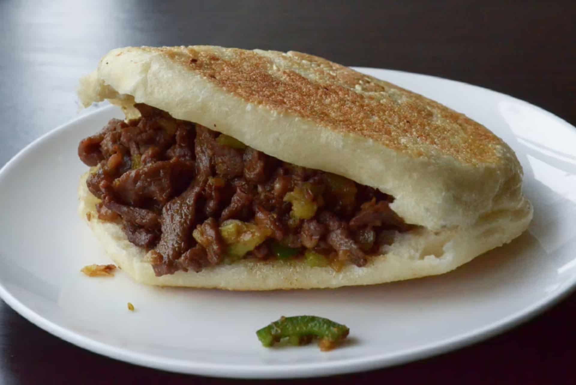 sandwich de viande epicee