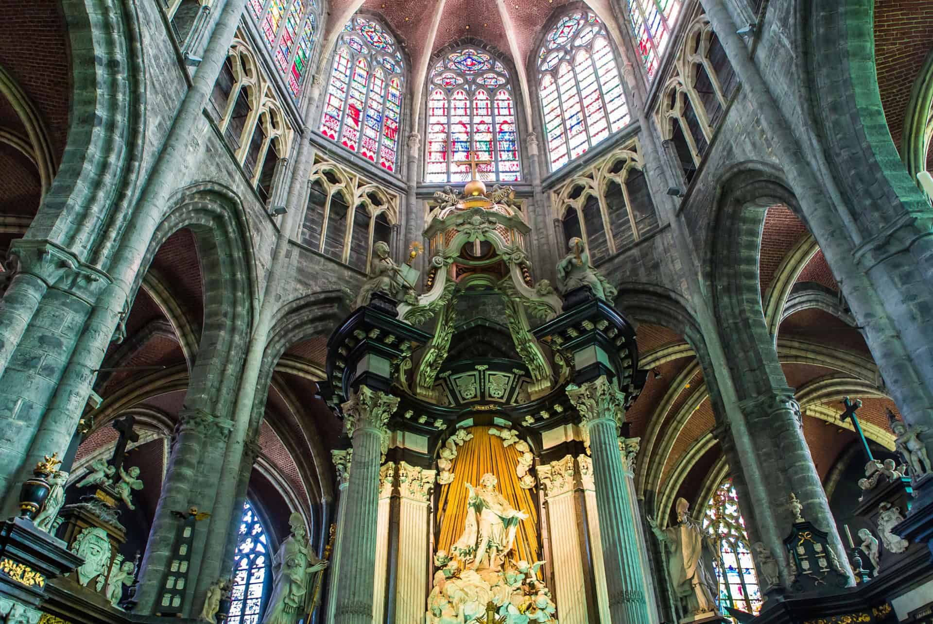 gand cathedrale saint bavon interieur