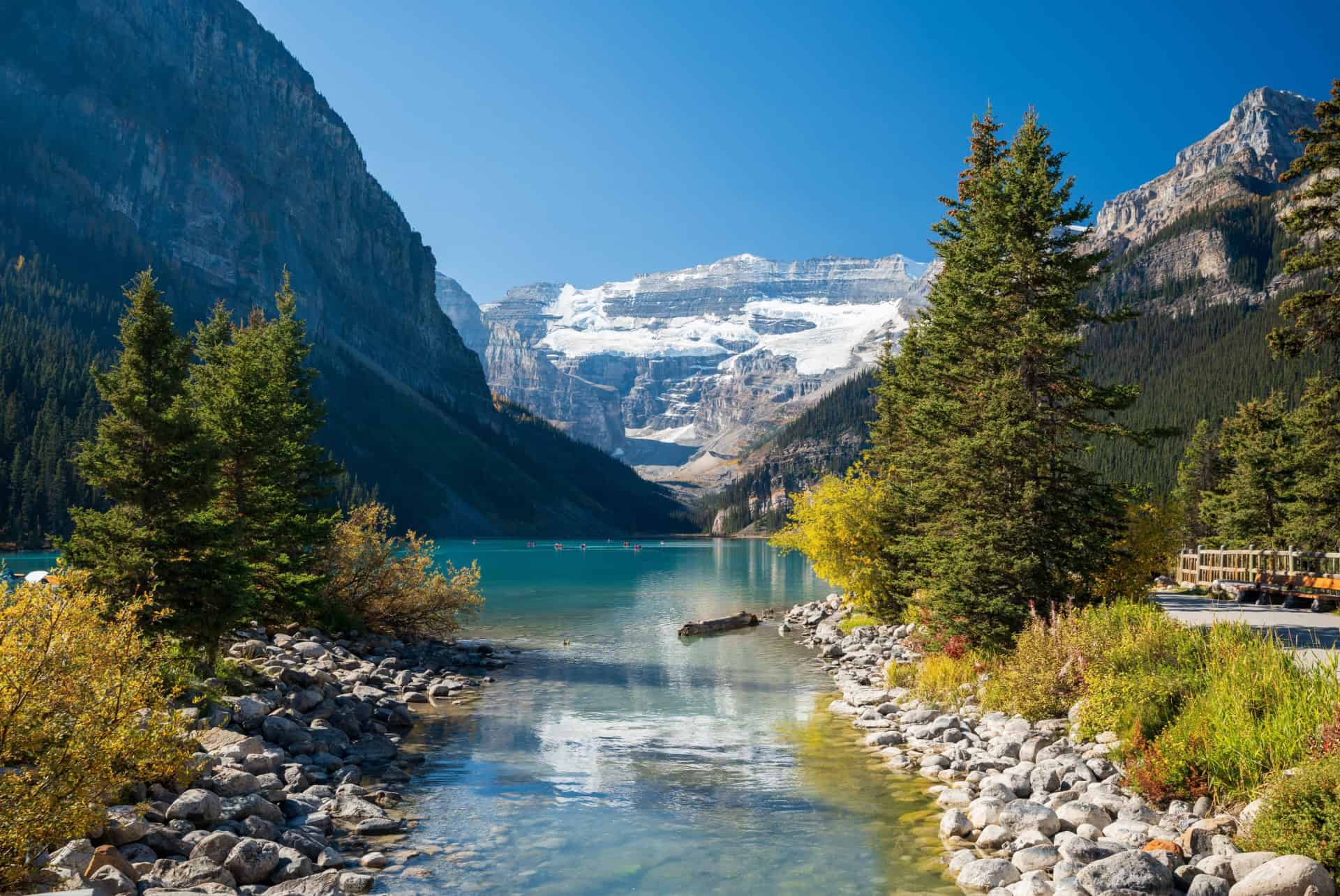 lac louise road trip canada