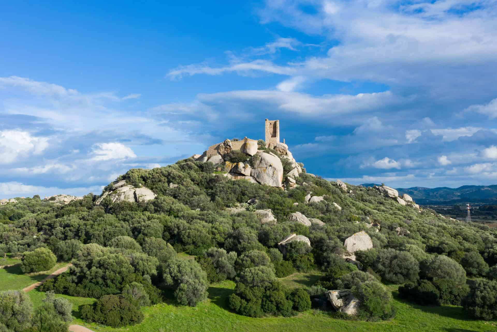 que faire a olbia chateau de pedres