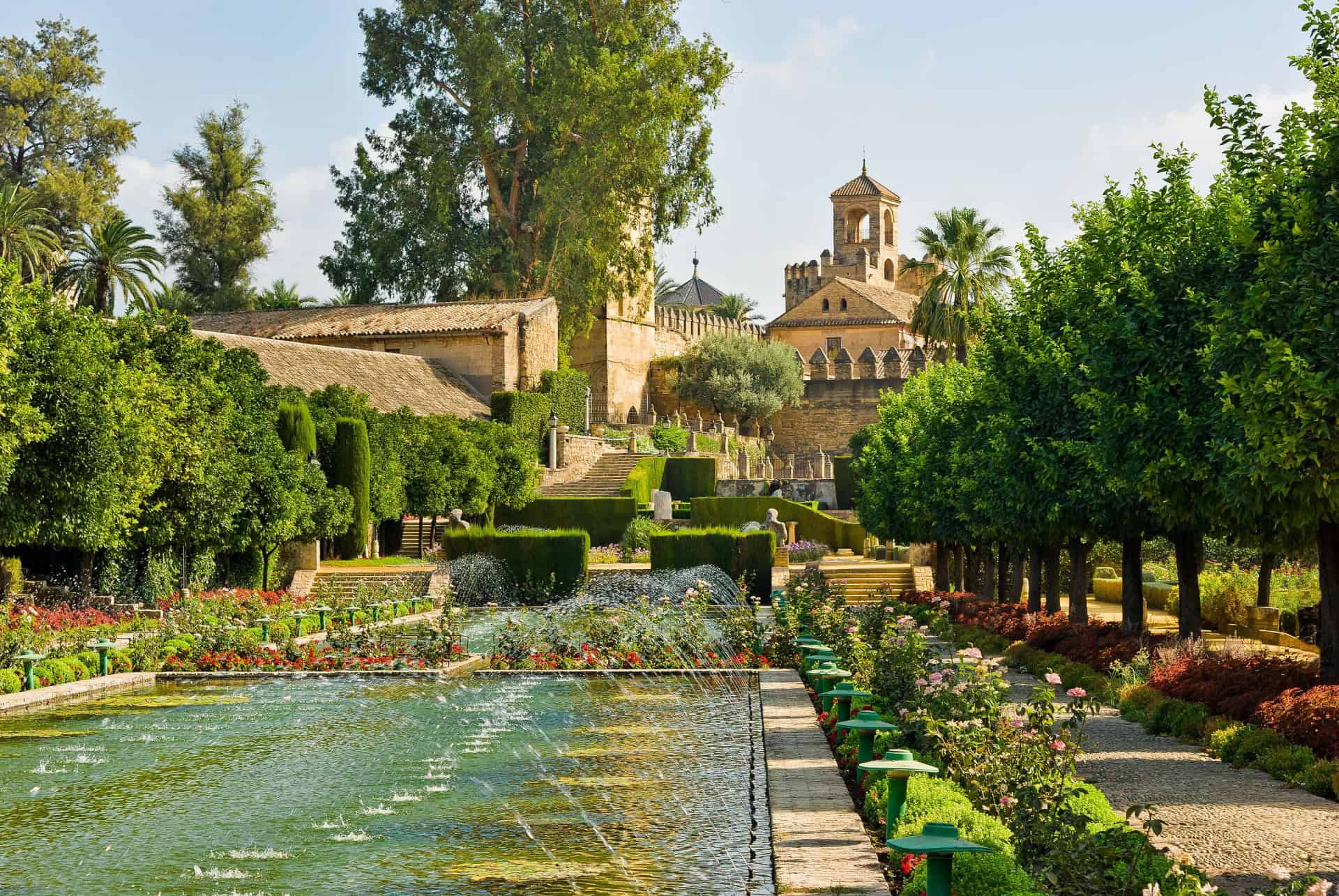 jardins alcazar cordoue