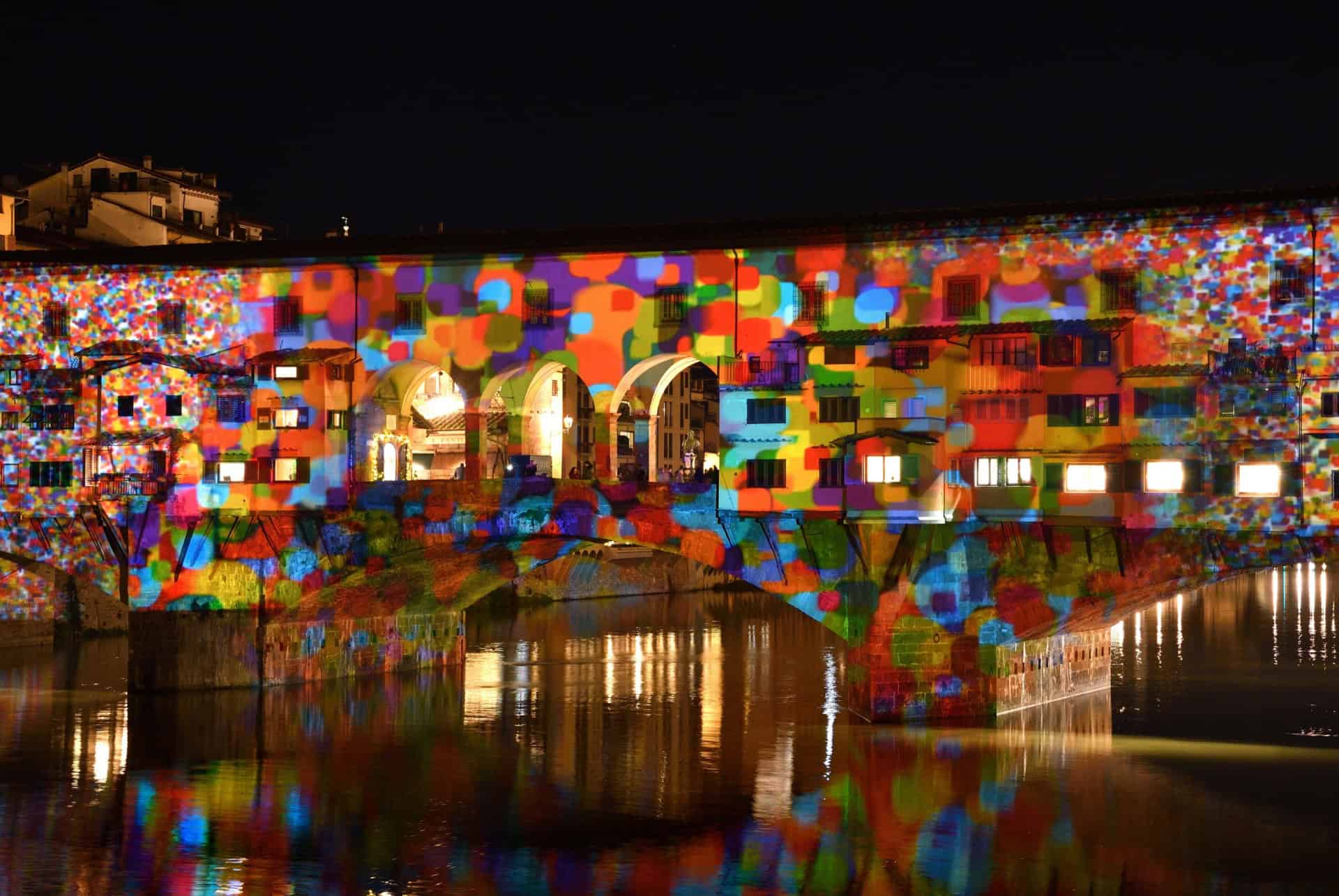 ponte vecchio lumieres noel