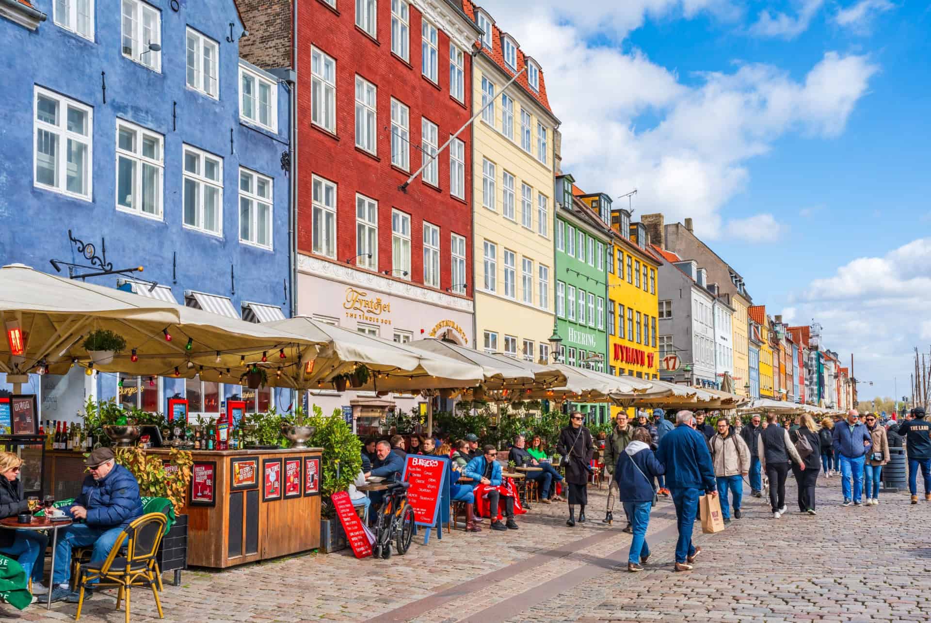 touristes copenhague en mai