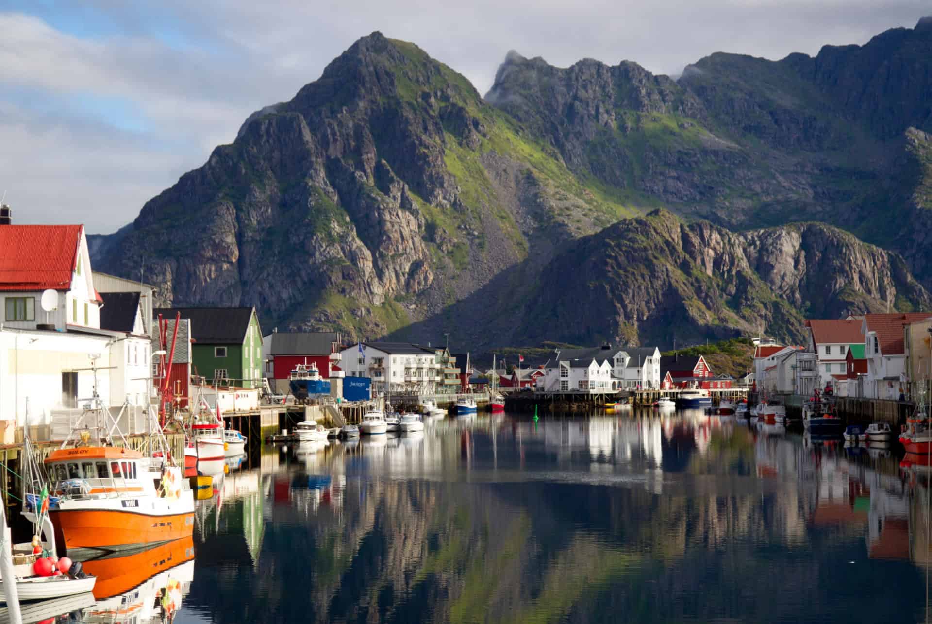 village sorvagen lofoten norvege