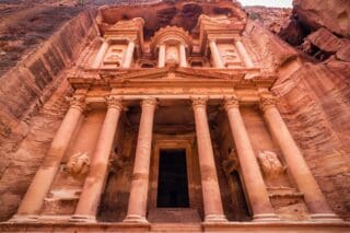 7 nouvelles merveilles du monde petra jordanie