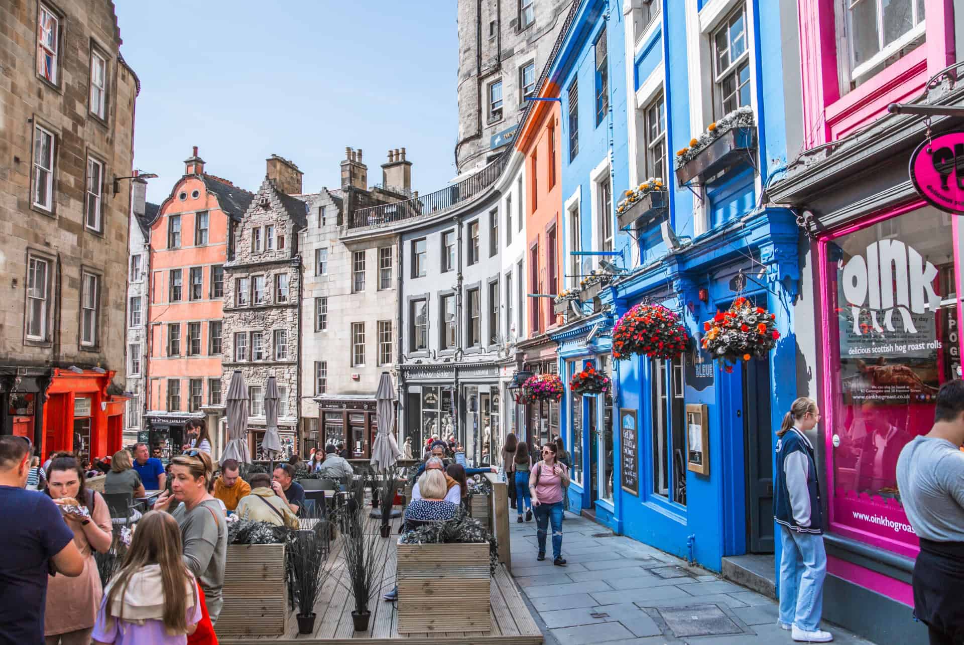 affluence touristique edimbourg