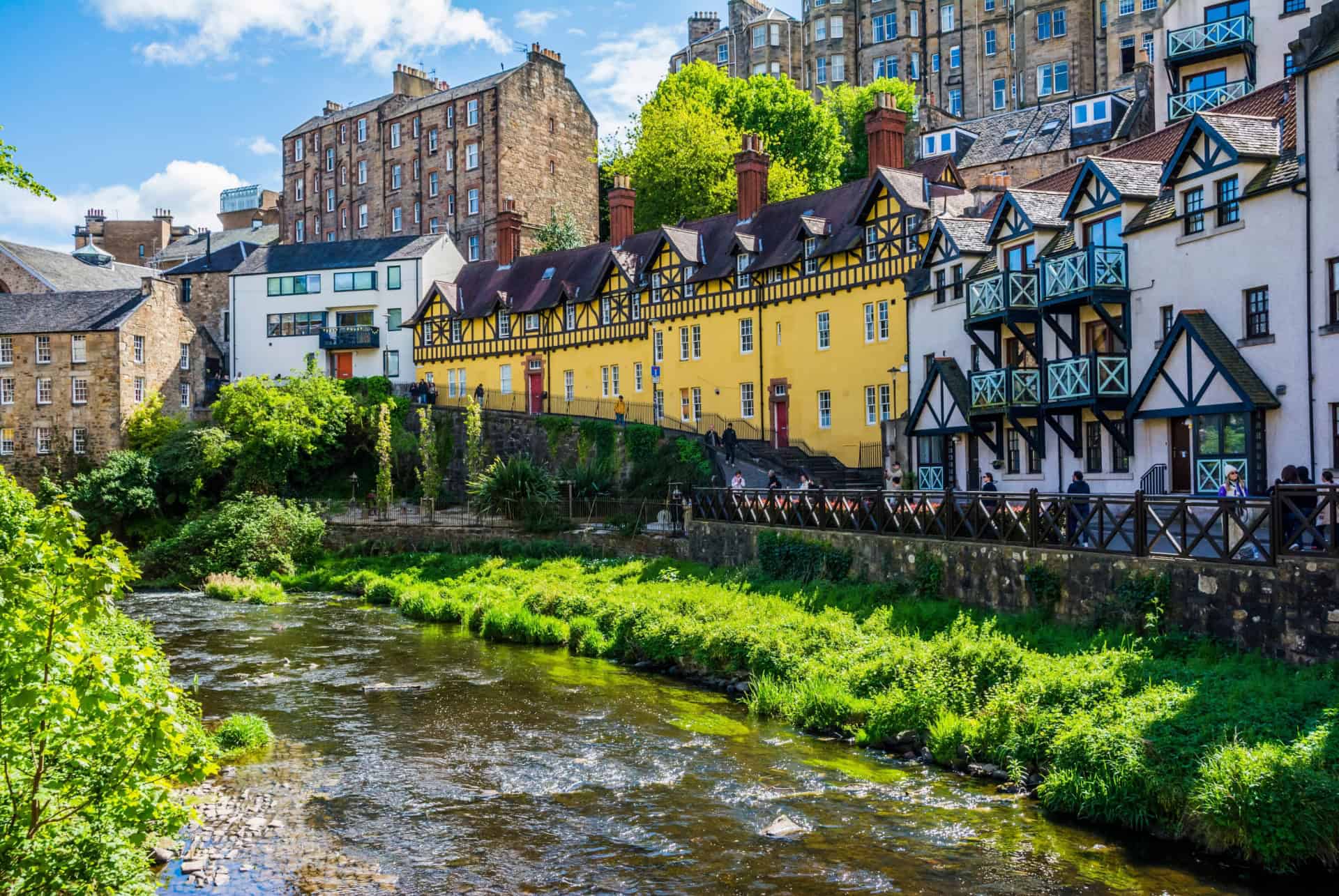 leith edimbourg en juillet