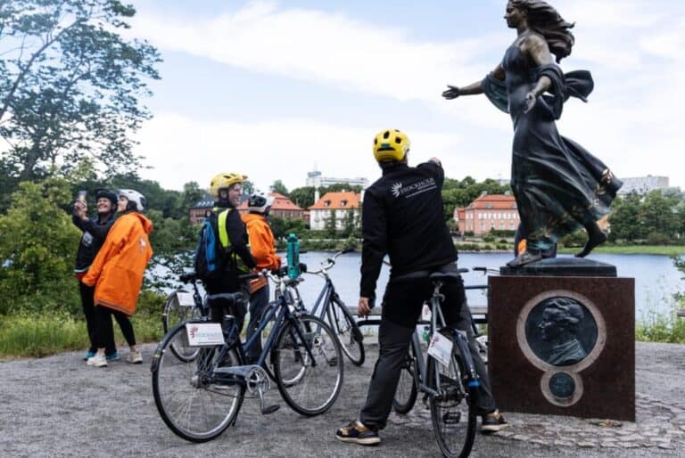 Visite guidée de la ville à vélo