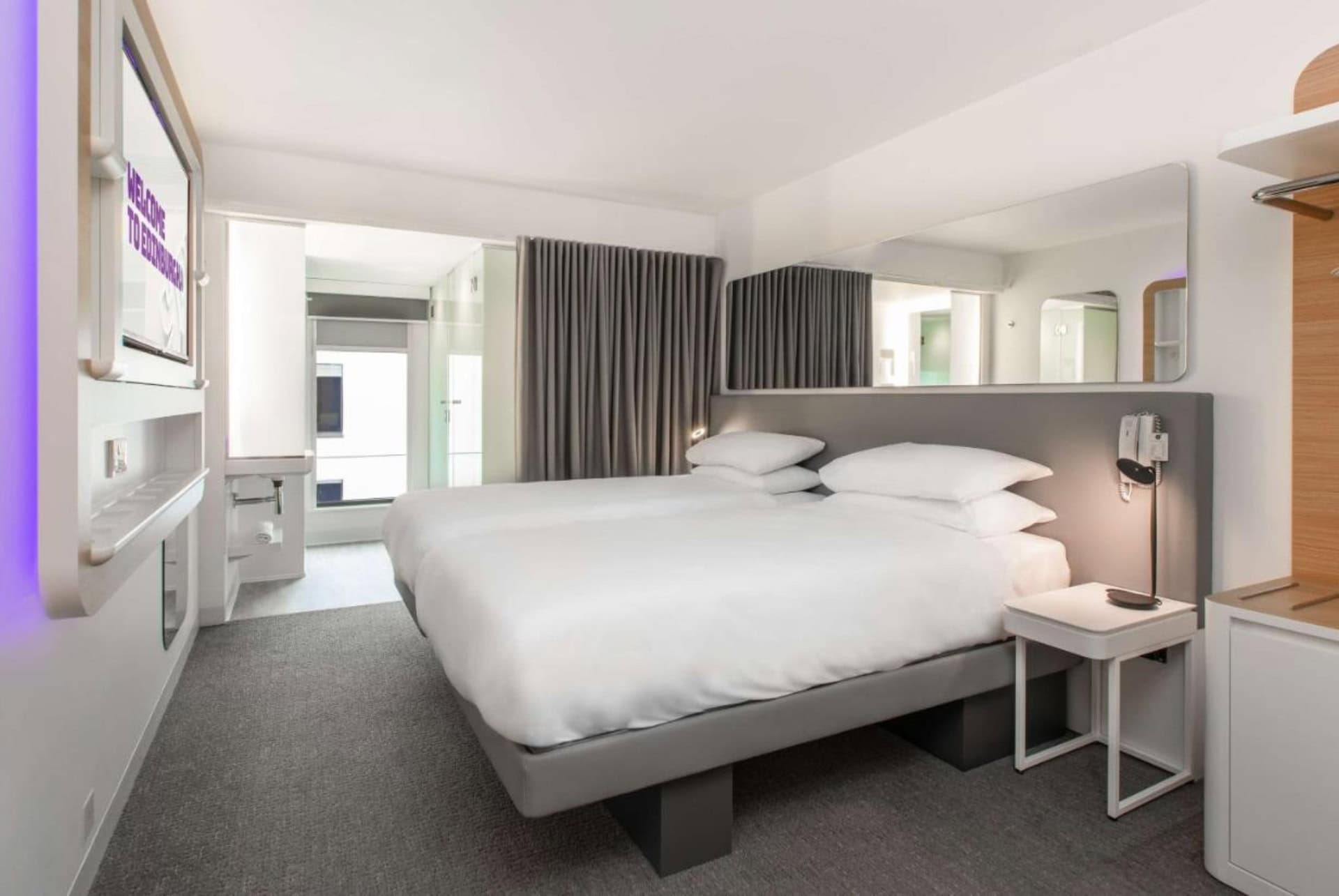 yotel edinburg chambre