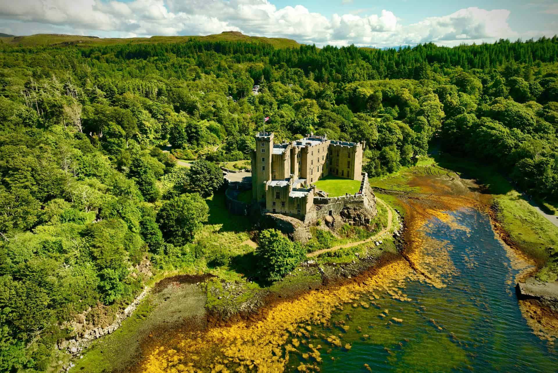 chateau de dunvengan road trip en ecosse