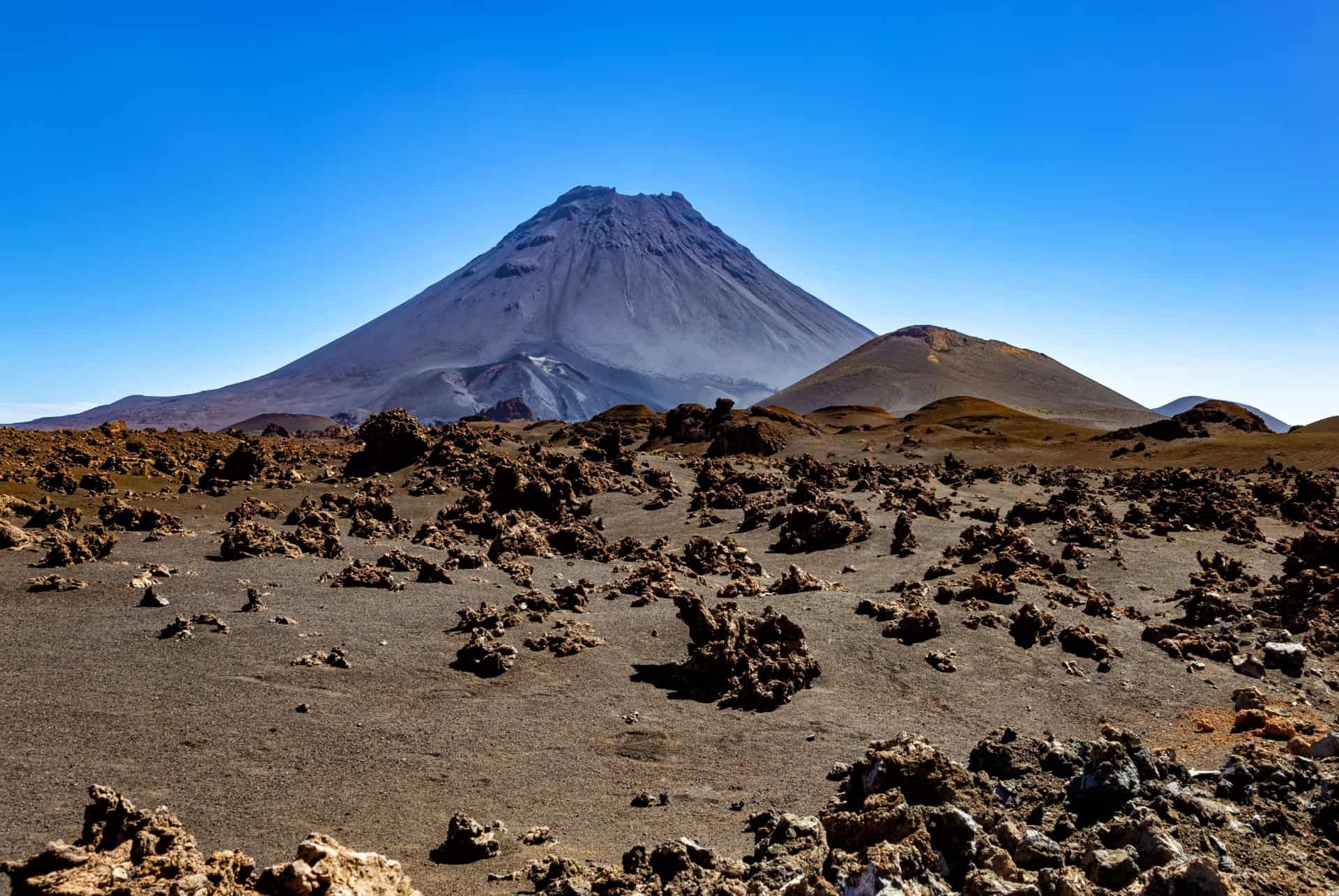 paysage volcanique fogo