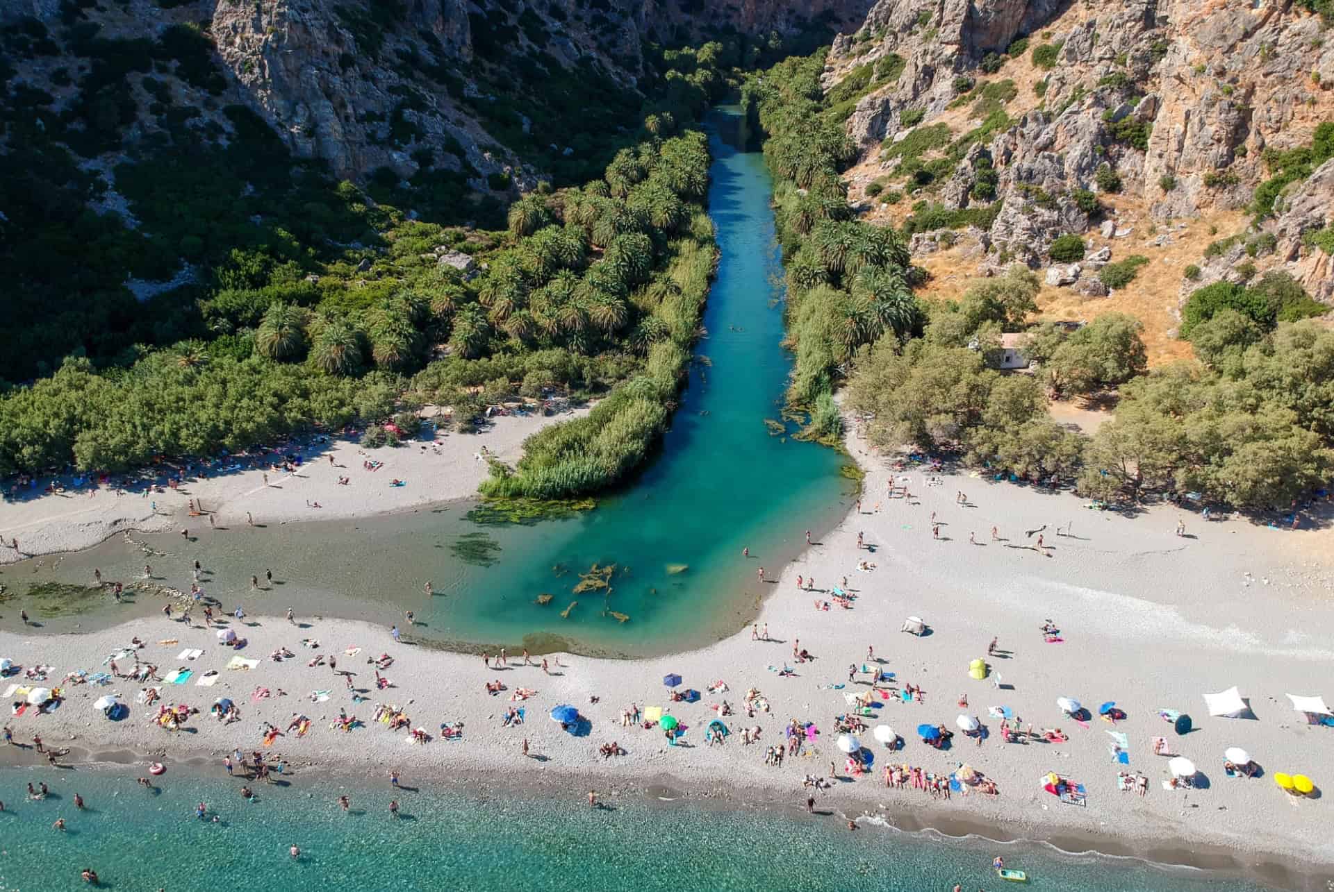 plus belles plages de crete preveli
