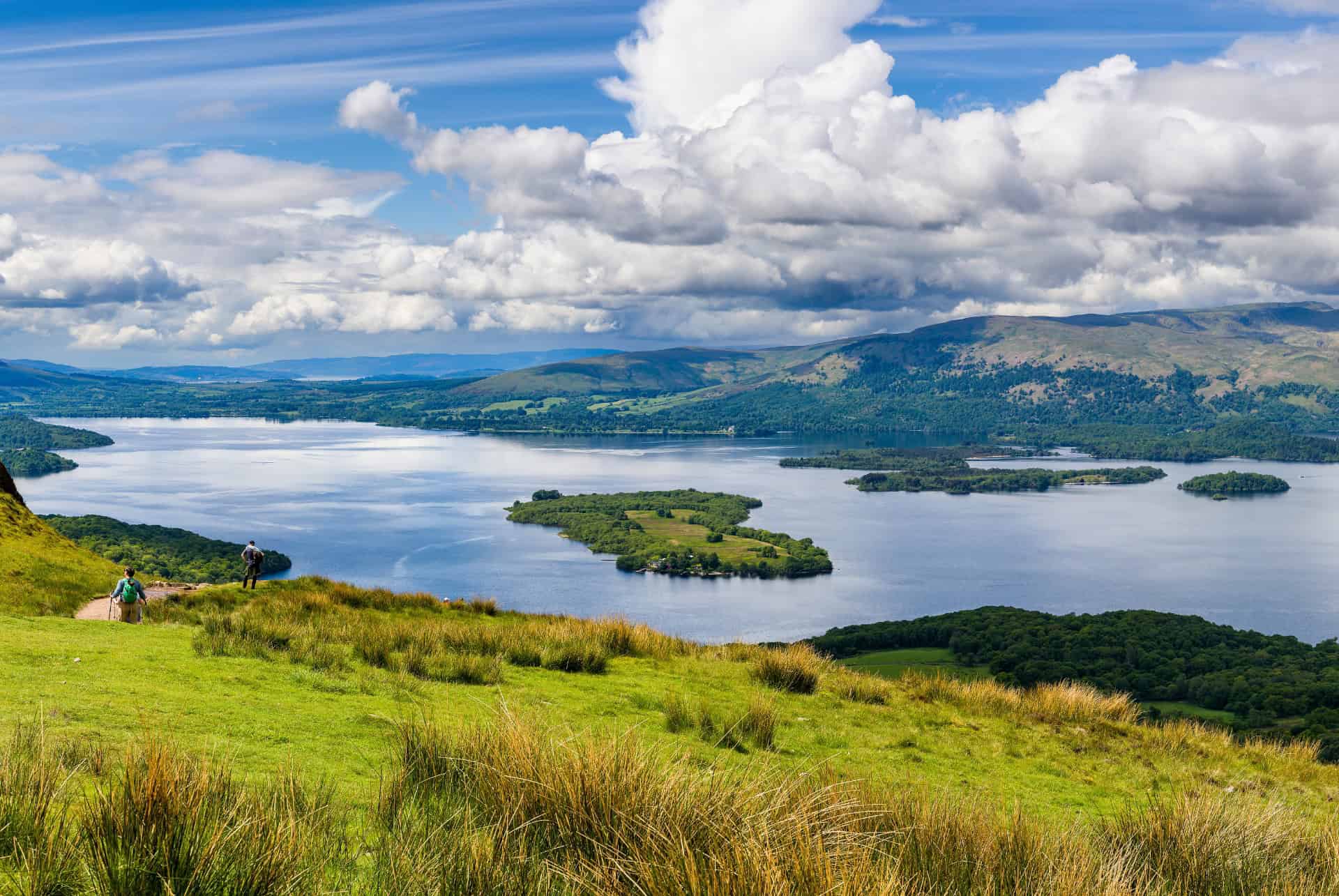 randonnee vers le loch lomond