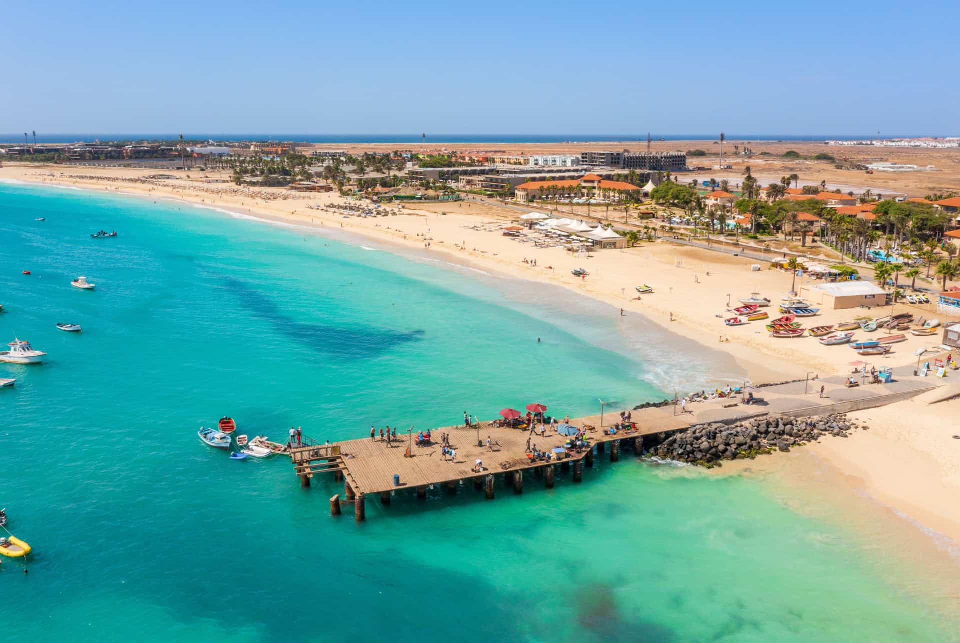 santa maria cap vert en juillet