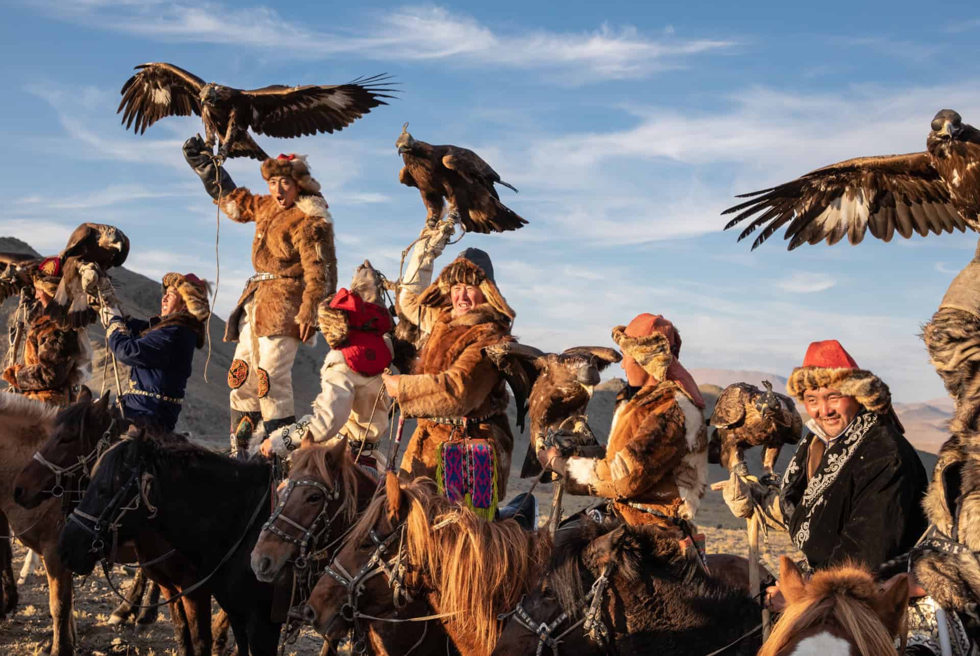 chasse aigle mongolie