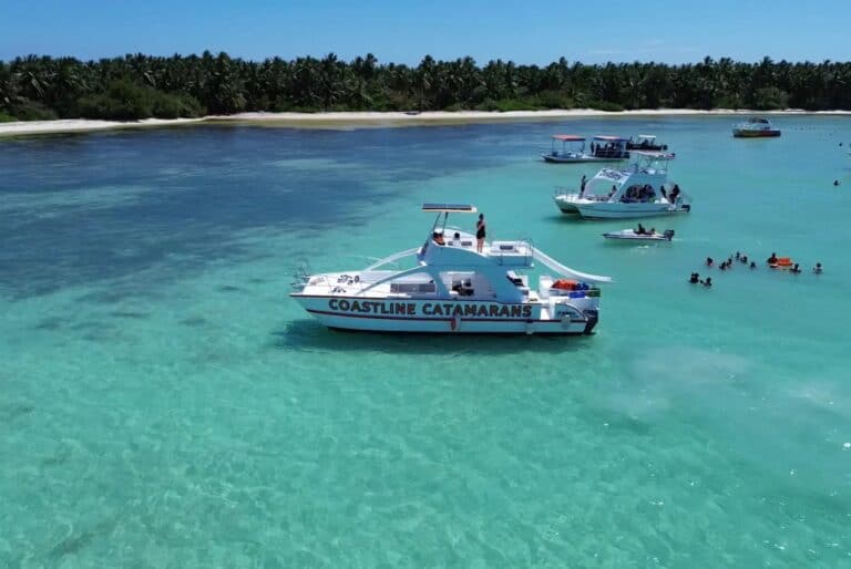 Excursion en catamaran avec snorkeling et open bar