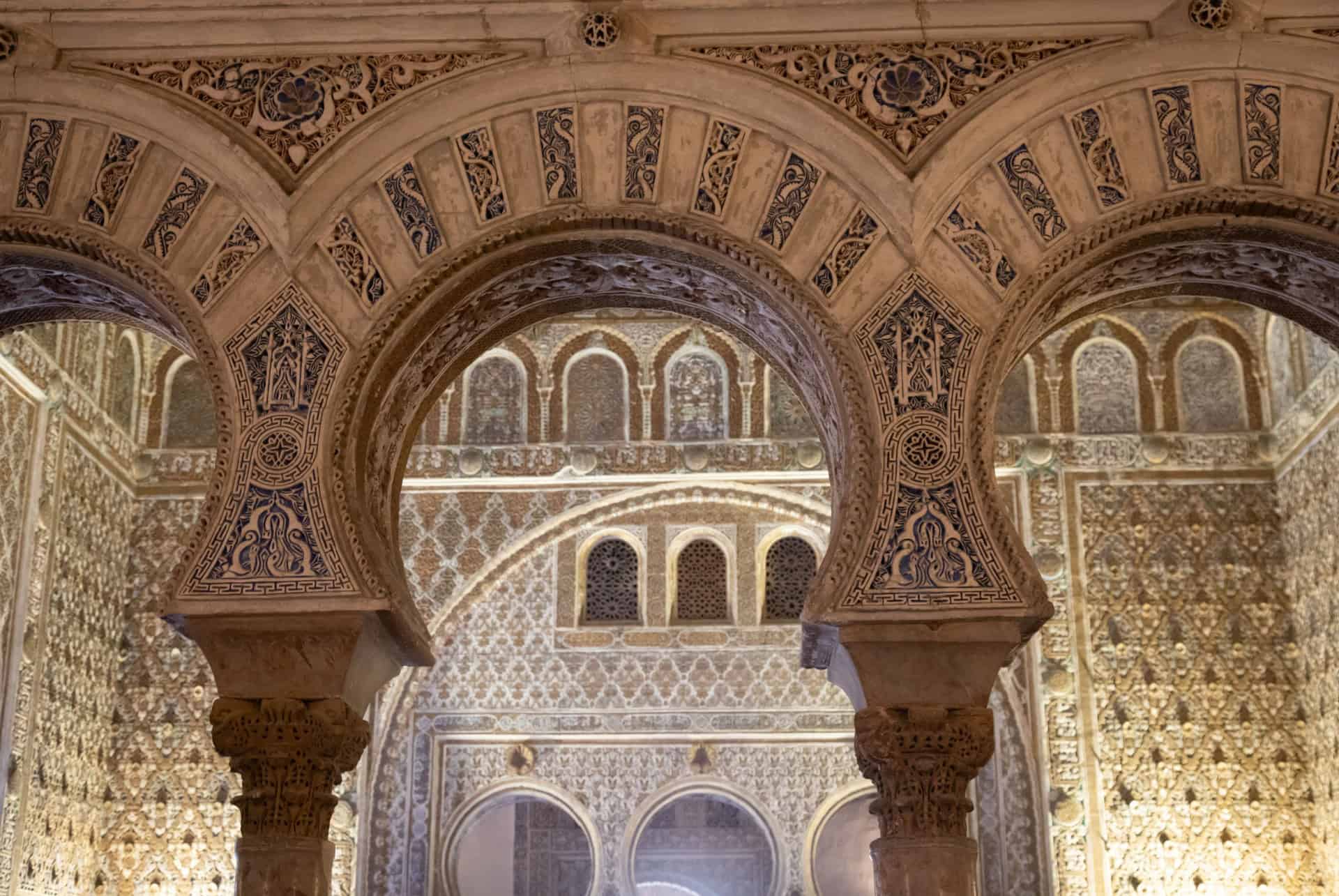 interieur alcazar séville