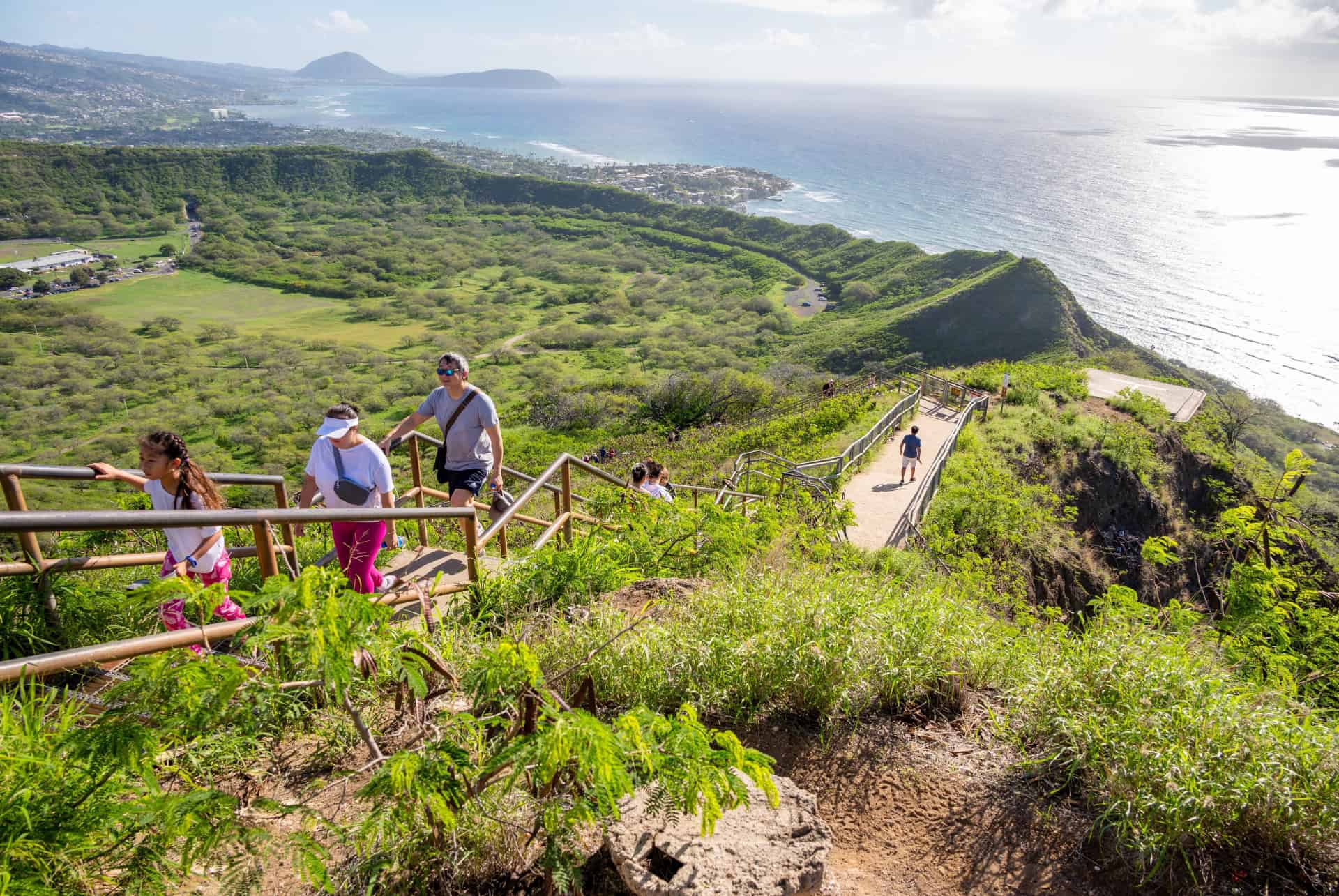 sentier des randonnee de diamond head