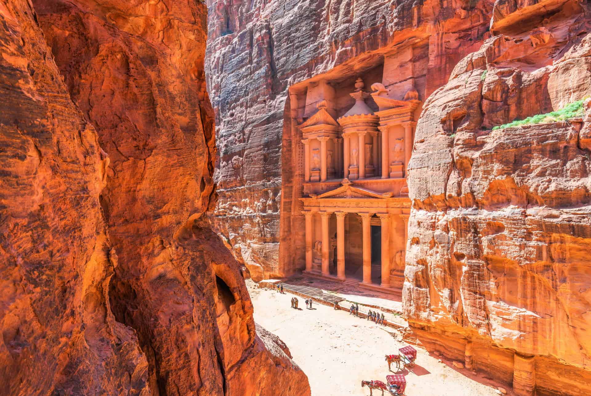 visiter petra jordanie