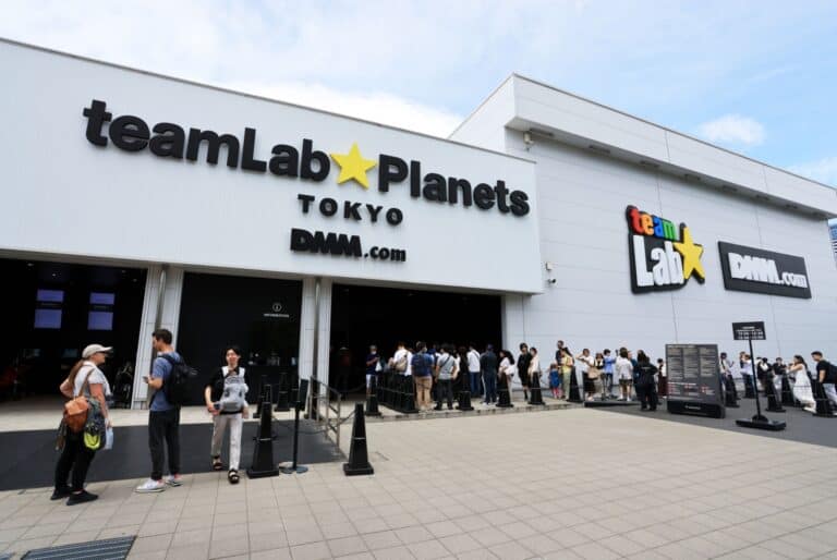 Billet d'entrée à TeamLab Planets Tokyo