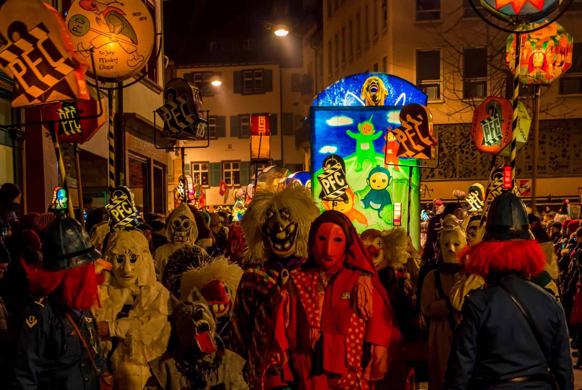 carnaval de bale suisse morgestraich