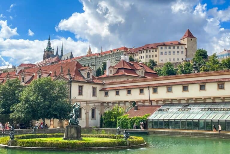 Entrée au Palais et au Château de Prague