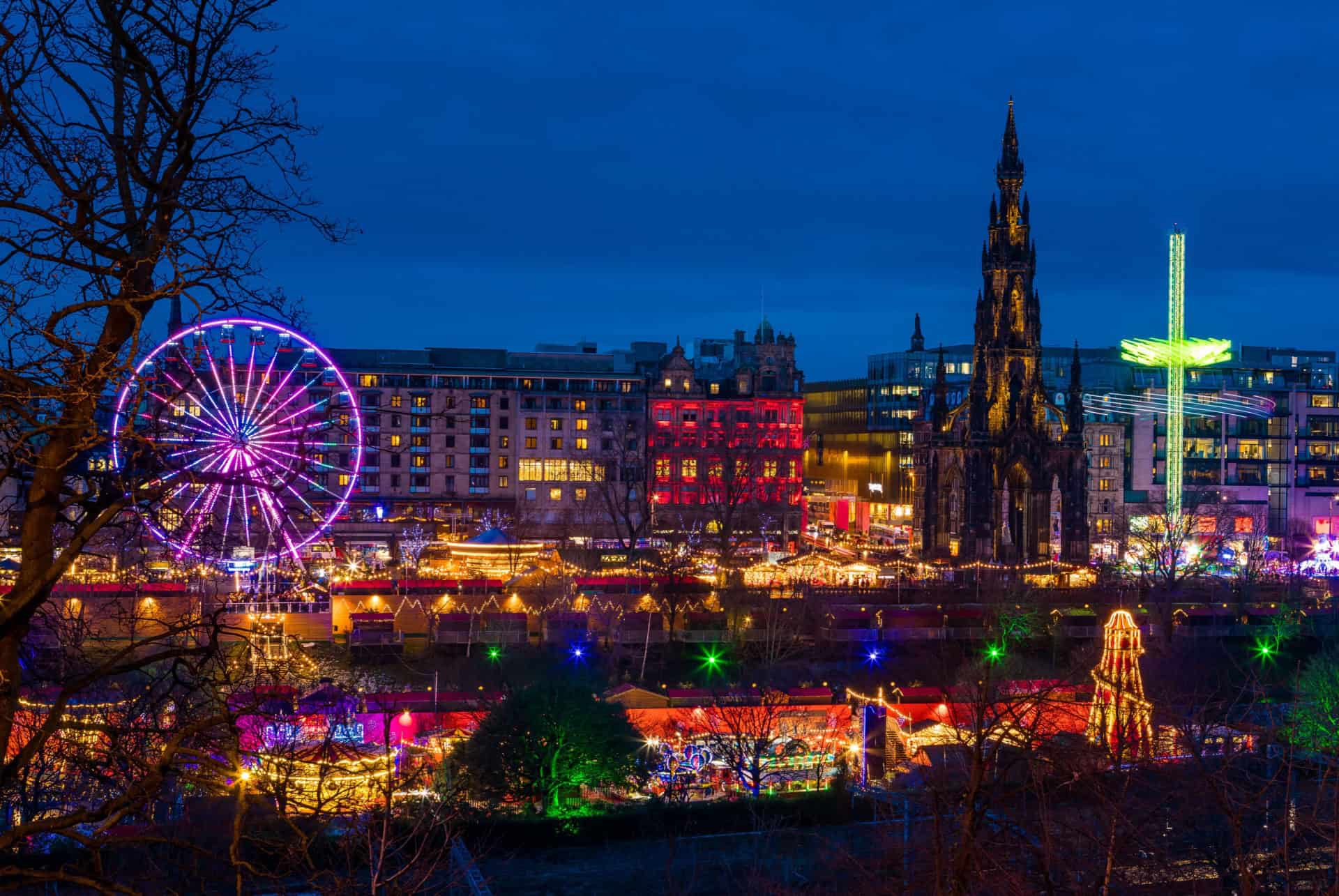 edimbourg a noel