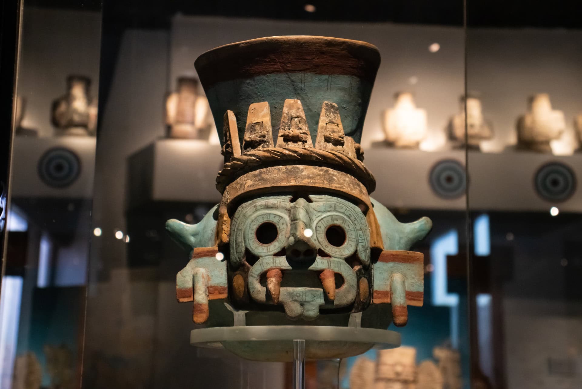 musee templo mayor statue de tlaloc