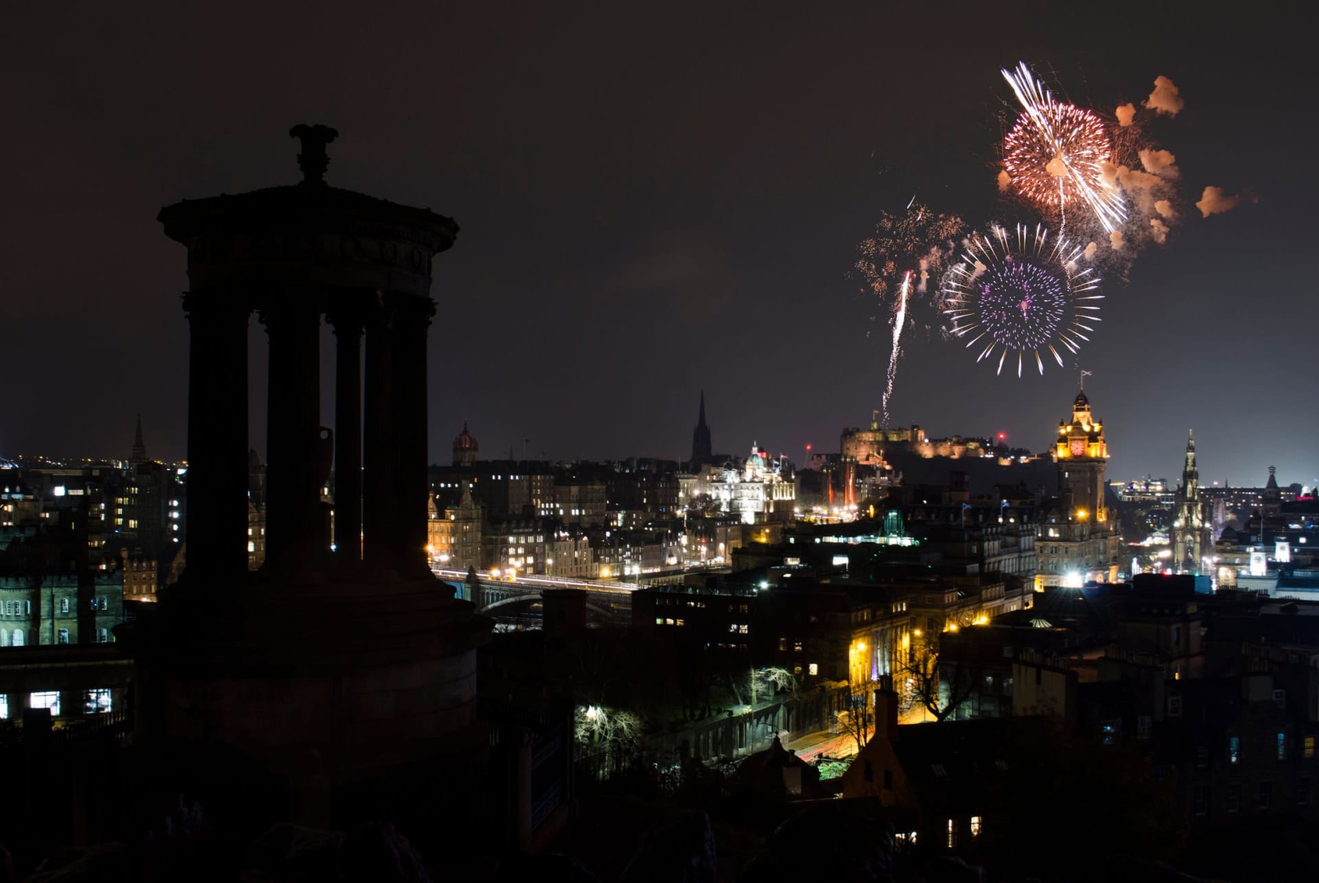 calton hill nouvel an