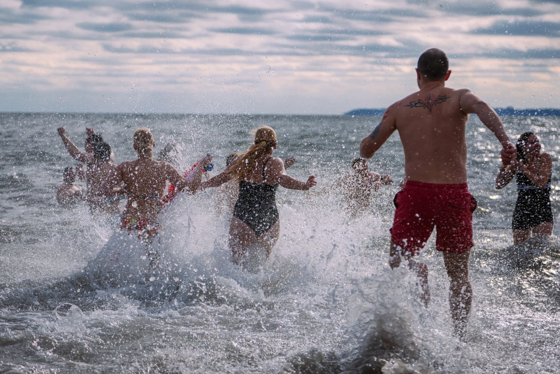 coney island polar bear plunge new york janvier